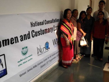National Consultation On Women And Customary Laws (NE context) In New Delhi