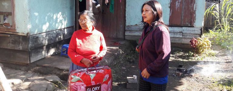 ANOTHER MILESTONE…. Bringing Smiles To Widows In CCpur
