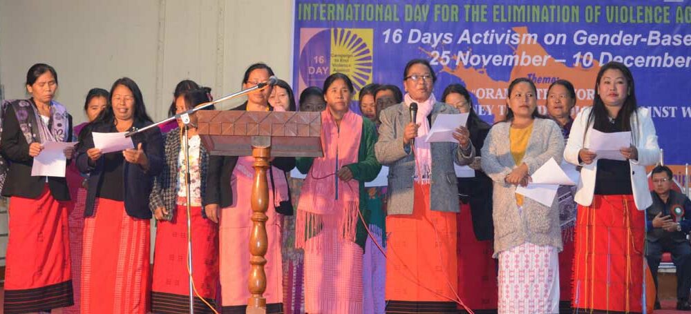 WinG Manipur- Kick Off Campaign On 16 Days On Protesting Violence Against Women Held At Imphal