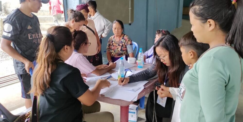 Rural Women Upliftment Society (RWUS) Organizes Two-Day Health Camp For IDPs In Churachandpur, Manipur