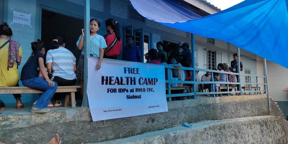 Manipur: Health Camp Organised For Victims Of Manipur Ethnic Violence