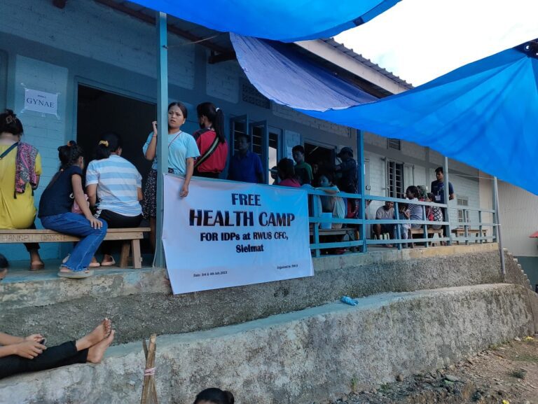 Manipur: Health Camp organised for Victims of Manipur Ethnic Violence