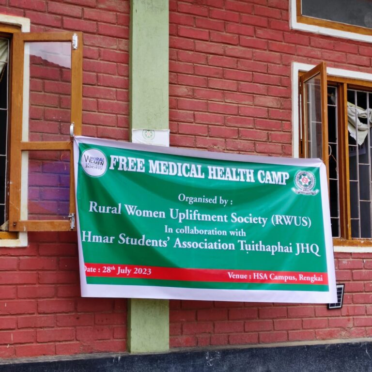 Two-Day Free Medical Checkup Camp Organized for Displaced People in Manipur Amid Ethnic Violence