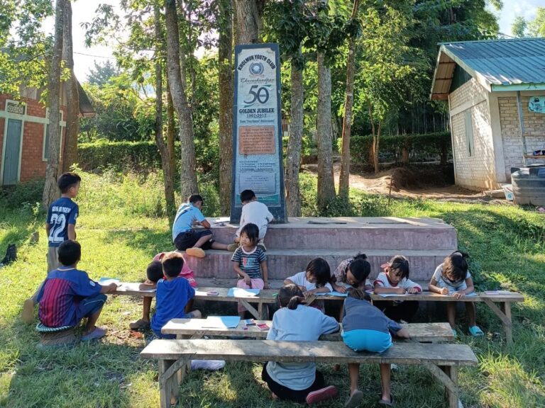 RWUS Initiates Kids Garden School for Displaced Children in Camps