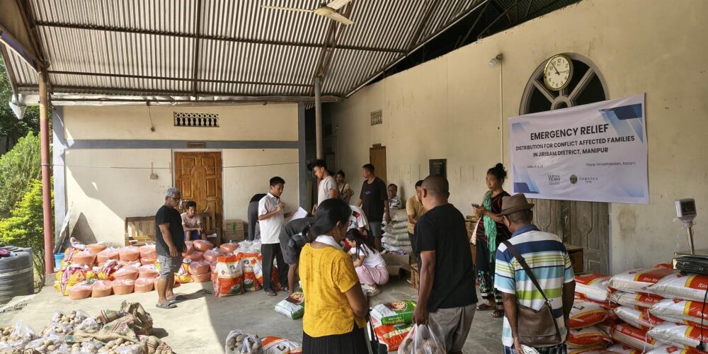 RWUS Manipur Continues Relief Efforts for Displaced Families in Churachandpur