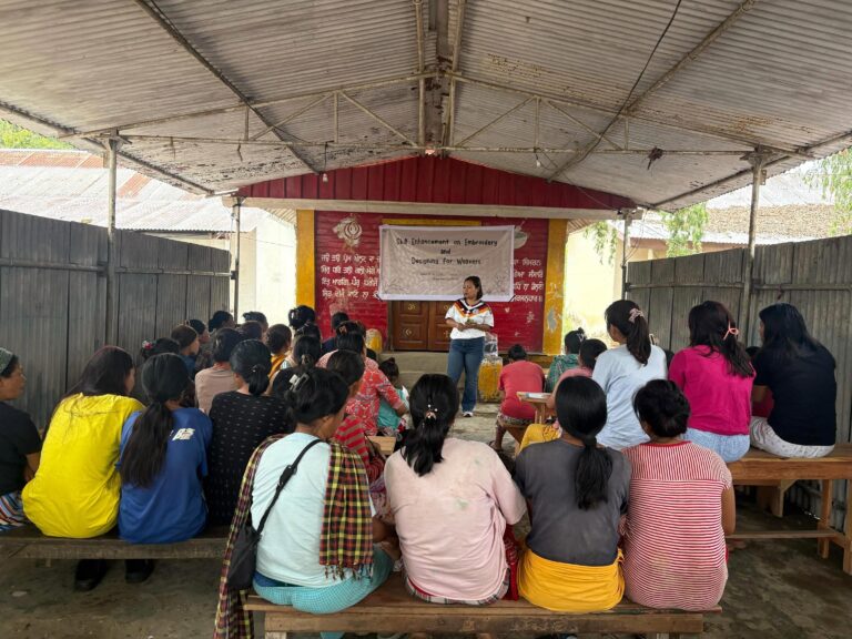 RWUS Concludes Skill Enhancement Training for 40 Displaced Women Weavers in Churachandpur